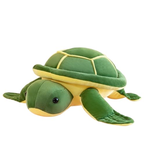 XXL Schildkröte Plüschtier Jumbo Meeresschildkröte Kuscheltier mit Flauschigem Fell Grünes Cartoon Stofftier als Schlafkissen & Spielzeug für Kinder Mädchen JungenGeschenk Geburtstag (23 cm,Grün) XXL Schildkröte Plüschtier Jumbo Meeresschildkröte Kuscheltier mit Flauschigem Fell Grünes Cartoon Stofftier als Schlafkissen & Spielzeug für Kinder Mädchen JungenGeschenk Geburtstag (23 cm,Grün) von champracer