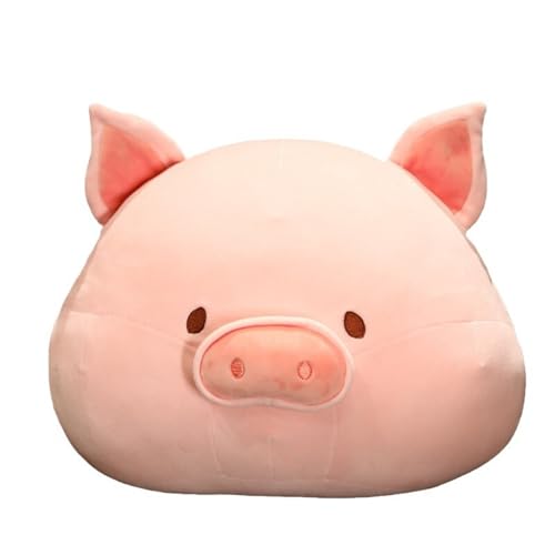 Schwein Plüschtier Kuscheltier,Weich Gemütliches Kuscheltier Plüschpuppe, 60cm Gross Plüschtier Süße Riesige Flauschige Weich Jumbo Plüsch Spielzeug, Kissen Geschenk Kinderspielzeug (60 cm) von champracer