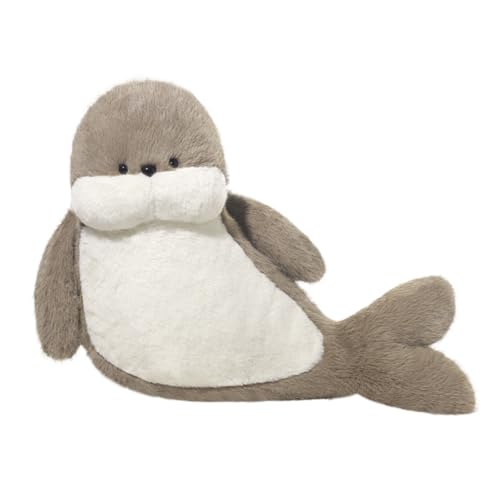 Siegel Plüschtier,Seal Pillow,niedliche Robbe Pillow,Stuffed Animals Seal Plush Toy, Niedliche Cartoon Robbe Kissen Gefüllt Plüsch Plüschtier, für Kinder Freunde und Familie (38x33 cm,Siegel) von champracer