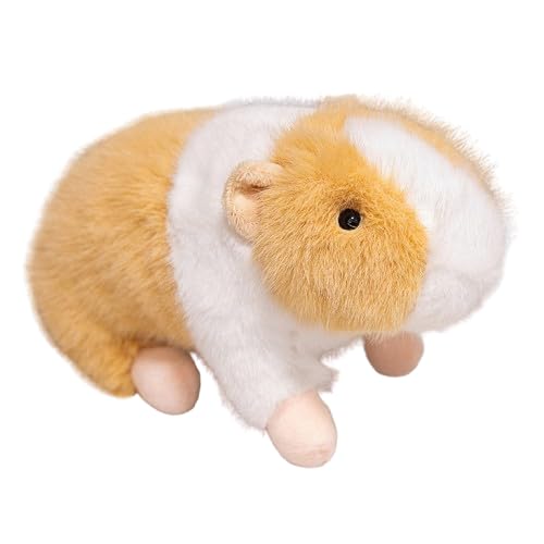 Süß Meerschweinchen Kuscheltier,Meerschweinchen-Plüschtier,Realistische Hamster Plüschtiere,Niedliches Meerschweinchen für Jungen Mädchen Partybedarf Valentinstag Geburtstagsges (15cm,braun) von champracer