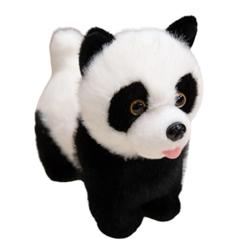 Tiger Plüschtier Schöne Plüschtiger Puppe, Realistisch Gestaltetes Tiger Puppen,Tiger Kuscheltier,Niedlich Plüsch Stofftier Kuscheltier,Für Kinder Dekokissen Geschenke (Riesiger Panda,20cm) von champracer