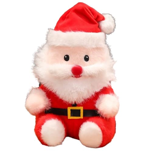 Weihnachtsmann PlüSchtier,Plüsch Rentier, Plüsch Rentier Puppen,20cm Weihnachtsmann Kuscheltier,Weihnachtsmann Puppe,Weihnachten Plüschtiere Weihnachten Plüschtiere (30cmGlücklicher alter Mann) von champracer