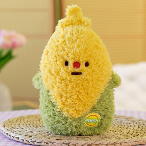 champracer 20 cm Kuscheltier Plüschtier Kissen Gemüse Obst-und Gemüsesorten aus Plüsch,Mini-Gemüse- und Obst-Plüschpuppen, weich und flauschig, Mehrfarbig Kaufladen und Kinderküche ür Mädchen (Mais) champracer 20 cm Kuscheltier Plüschtier Kissen Gemüse Obst-und Gemüsesorten aus Plüsch,Mini-Gemüse- und Obst-Plüschpuppen, weich und flauschig, Mehrfarbig Kaufladen und Kinderküche ür Mädchen (Mais) von champracer