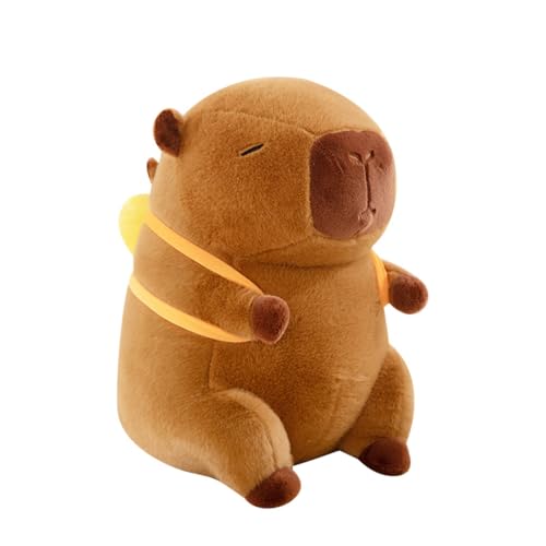 champracer 30cm Capybara Plüschtier, Capybara Kuscheltier,Niedliche Wasserschwein Kuscheltier Stofftier Wasserschwein Plushie Puppen Spielzeug Geschenk für Kinder (50cm) von champracer