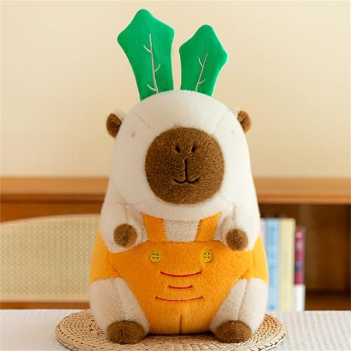 champracer Capybara Kissen, Capybara PlüSchtier, Capybara Kuscheltier Capybara Plüschtier, Niedliche Capybara Kuscheltier, Spielzeug für Mädchen Und Jungen Geburtstagsgeschenk (50 cm) von champracer