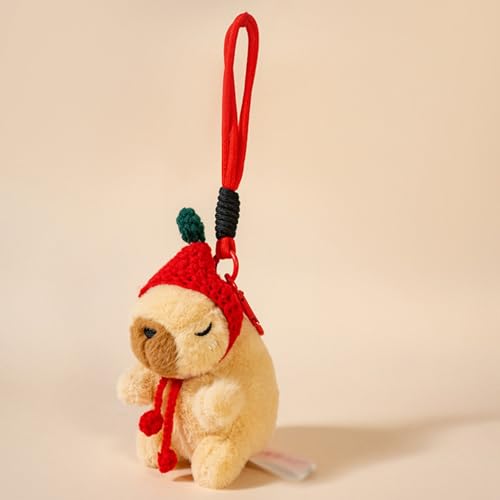 champracer Capybara Plüschtier, 13 cm Capybara Kuscheltier, Niedlichen Wasserschwein Kuscheltier, Stofftier Geschenk für Kinder Jungen Mädchen (F) von champracer