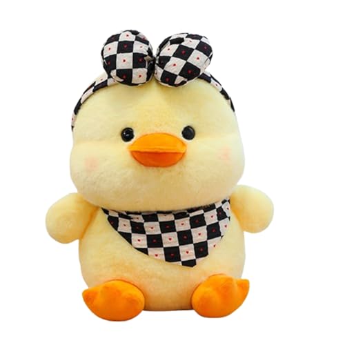 champracer Ente Kuscheltier,Ente Plüschtier Kuscheltier,Enten Plüschtier Groß, Niedliche Kleine Gelbe Ente Plüschpuppe Mit Großem Mund,Geschenk für Kinder Mädchen (55cm,Gelb) von champracer