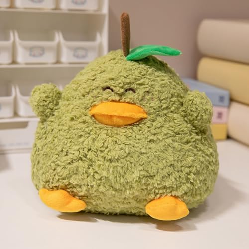 champracer Ente Kuscheltier PlüSchtier Gans Spielzeug Birne Stofftier Gemütliches Schmusetier Plüsch Ente zum Spielen und Kuscheln Geschenk für Kinder Jungen Mädchen (30cm,Grün) von champracer