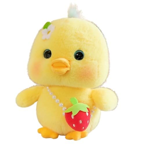 champracer Ente Plüschtier, Kinder Kuscheltier, Niedliche Plüsch-Ente, Weiches Kawaii Stofftier, Cartoon Toy Duck für Wohnzimmer Kinderzimmer Dekoration, Freunde Geburtstagsgeschenk (40 cm,Gelb) von champracer