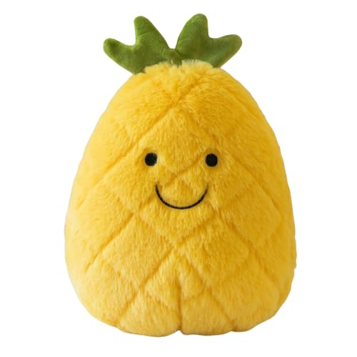 champracer Gefüllter Obst Plüsch Kissen Obst Plüschkissen Plüschtier Stofftier Obst Plüschtier Plüschkissen Spielzeug,Geschenke für Kinder Mädchen Jungen (25cm,Jackfrucht) von champracer