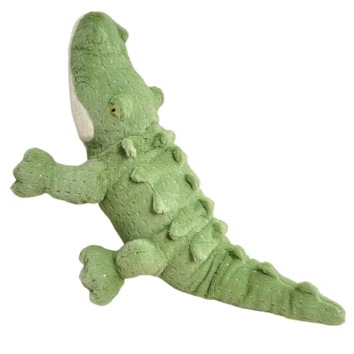 Champracer Groß Krokodil Stofftier Riesen Kuscheltier Kawaii Plüschtier Spielzeug Kissen zum Kuscheln & Spielen Plüschpuppen Geschenk für Kinder (55 cm) von champracer