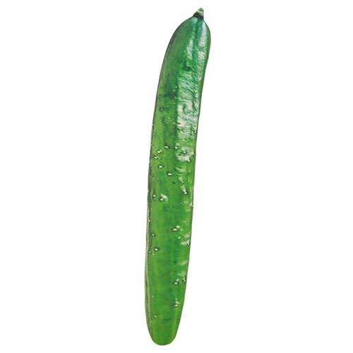 champracer Gurkenplüschtier, langes Gurkenplüschtier, süßes Plüschtier, Geschenk für Jungen, Karikatur Obst Gemüse Kissen,Stoff Plüschkissen Spielzeug Junge und Mädchen Geschenk (110cm) von champracer