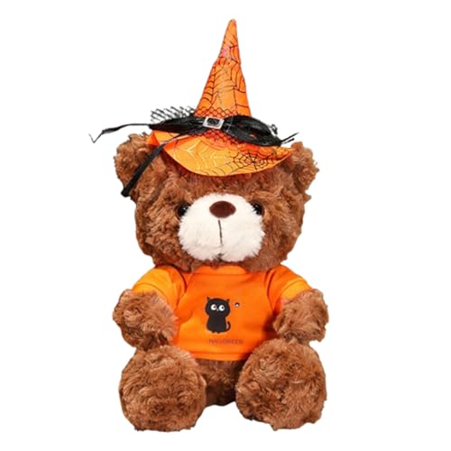 champracer Halloween Bär Teddybär,Teddybär mit Kürbis Plüschtier Süßes Stofftier Kuscheltiere zum Kuscheln,Halloween Deko,Plüschtier Kuscheltier Stofftier Geschenk Jungen und Mädchen (28cm,I) champracer Halloween Bär Teddybär,Teddybär mit Kürbis Plüschtier Süßes Stofftier Kuscheltiere zum Kuscheln,Halloween Deko,Plüschtier Kuscheltier Stofftier Geschenk Jungen und Mädchen (28cm,I) von champracer