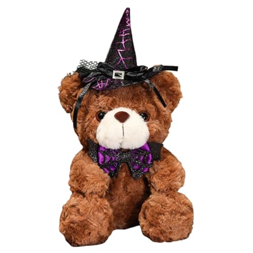 champracer Halloween Bär Teddybär,Teddybär mit Kürbis Plüschtier Süßes Stofftier Kuscheltiere zum Kuscheln,Halloween Deko,Plüschtier Kuscheltier Stofftier Geschenk Jungen und Mädchen (28cm,B) champracer Halloween Bär Teddybär,Teddybär mit Kürbis Plüschtier Süßes Stofftier Kuscheltiere zum Kuscheln,Halloween Deko,Plüschtier Kuscheltier Stofftier Geschenk Jungen und Mädchen (28cm,B) von champracer