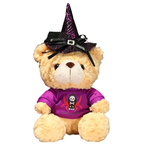 champracer Halloween Bär Teddybär,Teddybär mit Kürbis Plüschtier Süßes Stofftier Kuscheltiere zum Kuscheln,Halloween Deko,Plüschtier Kuscheltier Stofftier Geschenk Jungen und Mädchen (28cm,N) champracer Halloween Bär Teddybär,Teddybär mit Kürbis Plüschtier Süßes Stofftier Kuscheltiere zum Kuscheln,Halloween Deko,Plüschtier Kuscheltier Stofftier Geschenk Jungen und Mädchen (28cm,N) von champracer