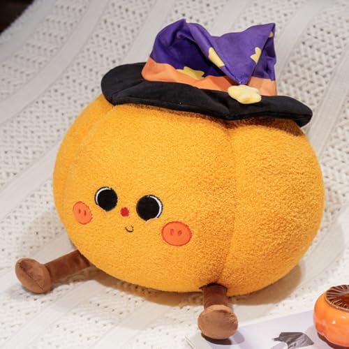 champracer Halloween Kuscheltier Plüsch Spielzeug Geisterkissen Halloween Halloween Kürbis Kuscheltier mit Kürbis Geister Kuscheltier Halloween Deko (B) von champracer