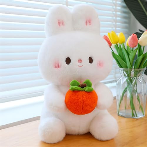 champracer Hase Kuscheltier, Kawaii Hase Stofftier, Gute Sache Kaninchen Plüschpuppe, Ideal Zum Kuscheln Und Spielen Mit Plüschtieren Geschenke für Mädchen Jungen (25 cm) von champracer
