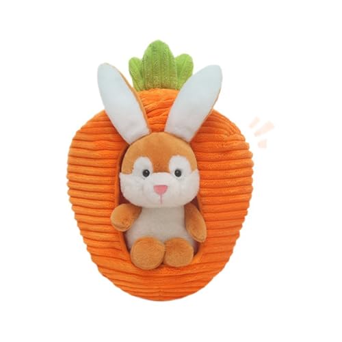 champracer Hase Kuscheltier Plüschtiere Karotten Osterhase Plüsch Kuscheltier,33CM Karotte Erdbeer Kuscheltier Kawaii Hase Stofftier Hasen,Stofftier Kawaii Deko Geschenk für Kinder (Kaninchen) von champracer