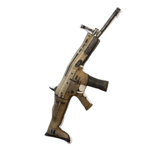 champracer Hug Soft Tactical Revolver Gun Kissen,3D realistische Plüschtierpistole,Dekokissen Weiches Cartoon-Plüsch-Schlafkissen für Kinder (Narbe) von champracer