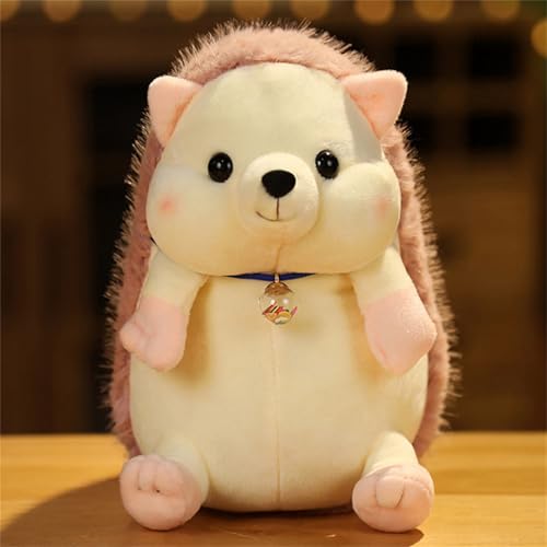 champracer Igel Stofftier, Plüschigel, Igel Kuscheltier Klein, Cute Hedgehog Plush Doll, Plüschpuppen für Jungen und Mädchen (Pink, 15 cm) von champracer
