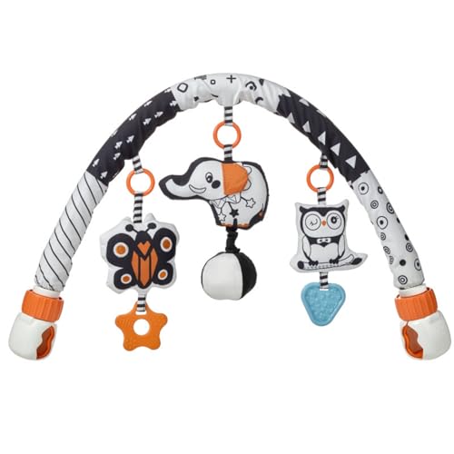 champracer Kinderwagen Spielzeug, Sinnesspielzeug von Kinderwagen, Kinderwagenkette Spiralspielzeug, Ausziehbar Hängespielzeug Babyschale, Neugeborenen Junge Mädchen Baby Geschenk (A) von champracer