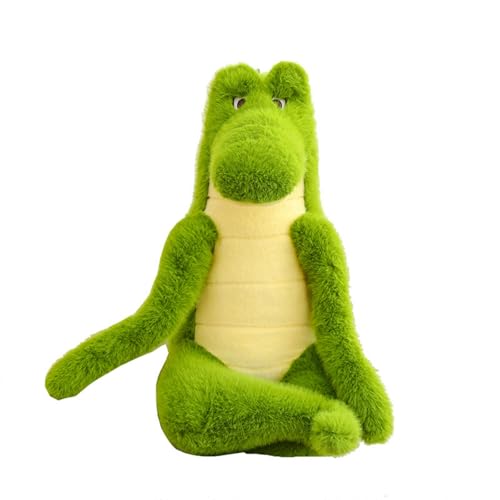 champracer Krokodil Kuscheltier Fuchs Plüschtier Krokodil Stofftier Plüsch-Fuchs Niedliches Plüschtier zum Kuscheln & Spielen Geschenk für Kinder (65cm,Krokodil) von champracer