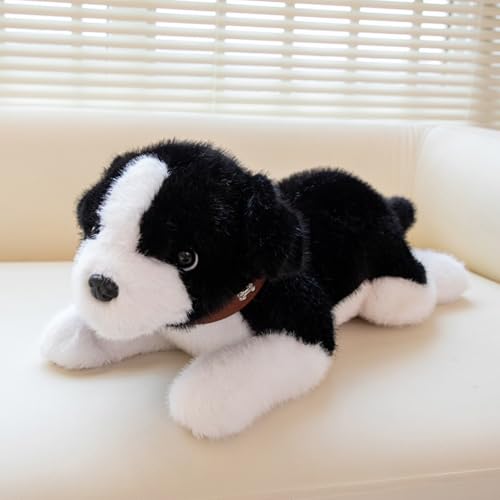 champracer Kuscheltier Hund Simuliertes Tier Hund Plüschtier Plüsch Hund Plüschhund Puppe Stofftier Hund Geschenke für Jungen Mädchen (60cm,Bernhardiner) von champracer