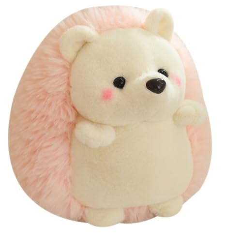 champracer Kuscheltier Igel Plüschigel Kuschel Igel Plüschtier Flauschiger Stofftier zum Spielen & Kuscheln Geburtstagsgeschenk für Kinder (38cm,Rosa) von champracer