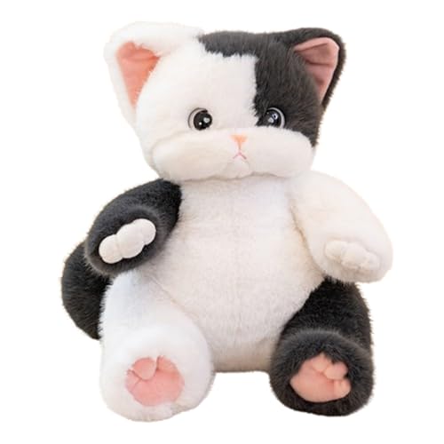 champracer Kuscheltier Katze Lebensecht,Katze Plüschtier Simuliertes Tier Katze Plüschtier Kawaii Katze,Realistische Katze Figur Plüschtiere,Spielzeug,Geschenk für Freunde und Kinder (38cm,schwarz) champracer Kuscheltier Katze Lebensecht,Katze Plüschtier Simuliertes Tier Katze Plüschtier Kawaii Katze,Realistische Katze Figur Plüschtiere,Spielzeug,Geschenk für Freunde und Kinder (38cm,schwarz) von champracer