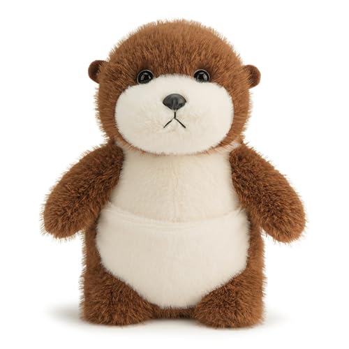 champracer Kuscheltier Otter Plüschtier, Kawaii Deko Plushie,zum Kuscheln & Spielen Plüsch Spielzeug,niedliches Plüschtier zum,Plüschkissen,Geschenk Spielzeu Für Kinder (23 cm,Seeotter) von champracer