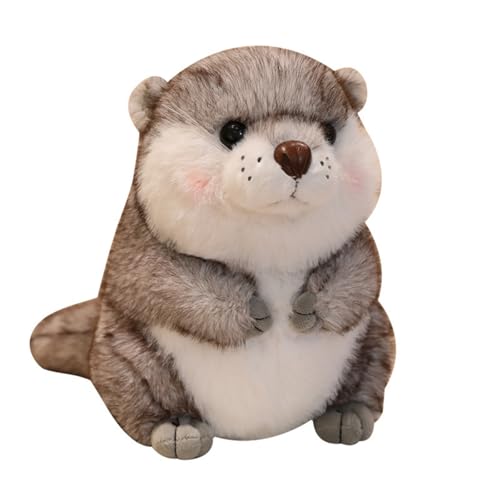 champracer Kuscheltier Otter Plüschtier Zum Kuscheln & Spielen Plüsch Spielzeug niedliches Plüschtier Flauschiger Stofftier Geburtstagsgeschenk für Kinder (45cm) von champracer