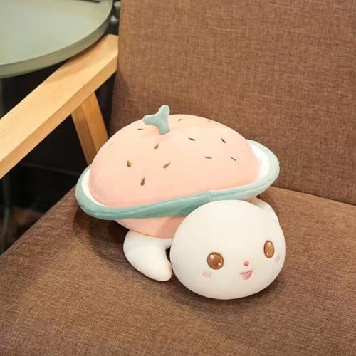 champracer Kuscheltier Schildkröte Plüsch-Schildkröte Flauschiges Schildkröte Stofftier zum Kuscheln & Spielen Geschenk für Kinder Jungen Mädchen (65cm,Rosa) von champracer