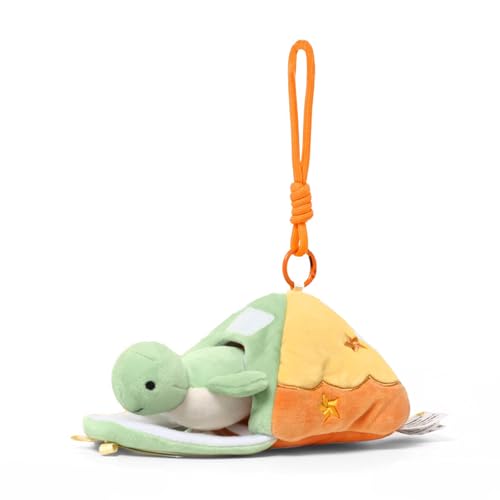 champracer Kuscheltier Schildkröte Süßes Plüschtier Schildkröte Plüschschildkröte Flauschiger Stofftier zum Spielen & Kuscheln Geschenk für Kinder Jungen Mädchen von champracer