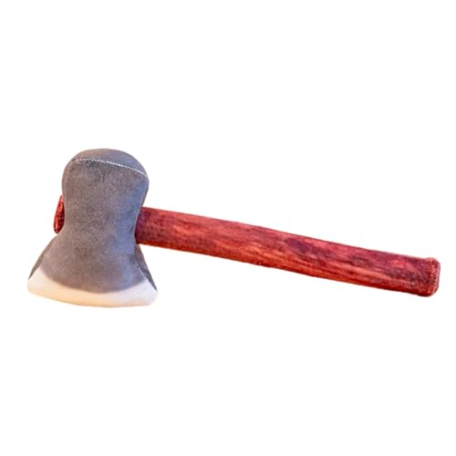 champracer Lustige Plüschtiere Plüschaxt Plüsch Kreative Streichspielzeuge,für Party Dekoration Spielzeugaxt Halloween-Requisiten Stützaxt Halloween (40cm,Axt) von champracer