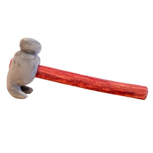 champracer Lustige Plüschtiere Plüschaxt Plüsch Kreative Streichspielzeuge,für Party Dekoration Spielzeugaxt Halloween-Requisiten Stützaxt Halloween (40cm,Klauenhammer) von champracer