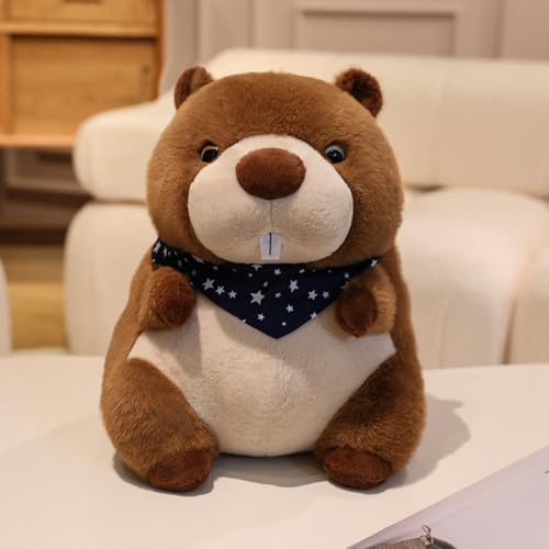 champracer Meerschweinchen Kuscheltier Weiche Meerschweinchen Puppe Kuscheltier Hamster Plüschtier Stofftier Hamster Geschenke für Kinder Jungen Mädchen (45cm,Blau) von champracer