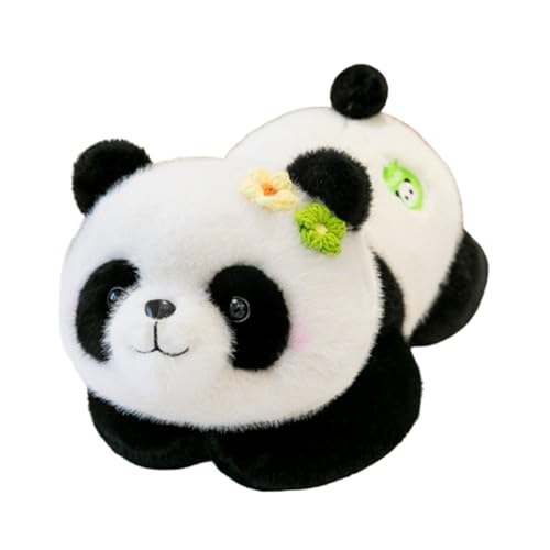 champracer Niedliches Panda Plüschtier,Panda süßes Spielzeug Panda Plüschtier Cartoon Panda Kinder Erwachsene Umarmung,Spielzeug Geschenk für Kinder Jungen Mädchen (44cm) von champracer