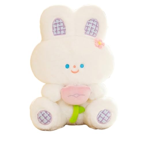 champracer Ostern Hase Plüschtier, Plüschtier Hase,Kaninchen Kuscheltier für Kinder Stofftier Schmusetier zum Kuscheln & Spielen, Hasenpuppe, Niedliche Ostergeschenke für Kinder (60 cm,Lila) von champracer