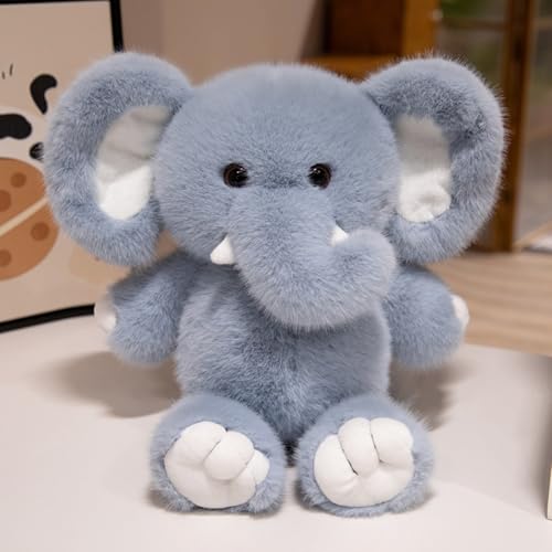 champracer Otter Kuscheltier der eine Windel trägt Otter Plüschtier Plüsch-Elefant Dinosaurier Kuscheltier Süßes Otter Spielzeug zum Kuscheln Plüschtier Spielzeug Geschenk for Kinder (40cm,Elefant-A) von champracer