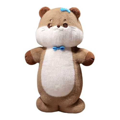 champracer Otter Plüschtier Niedliches Plüschtier Otter Kuscheltier Otter Geschenke zum Kuscheln & Spielen Plüsch Spielzeug Geschenk für Kinder Jungen Mädchen (80cm) von champracer