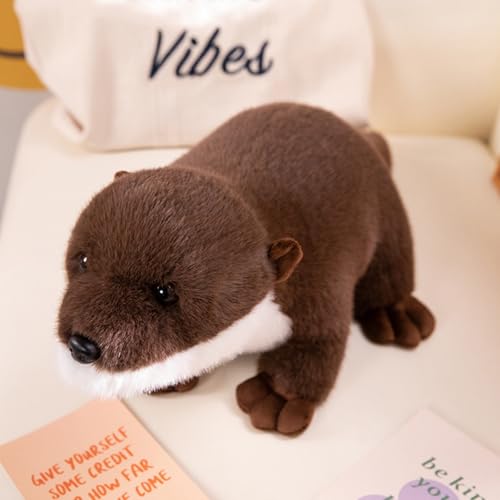champracer Otter Plüschtier Otter Kuscheltier Niedliches Plüschtier Otter Geschenke Süßes Otter Spielzeug zum Kuscheln Deko Plushie Puppen Stofftier Geschenke für Kinder (60cm,anfällig) von champracer