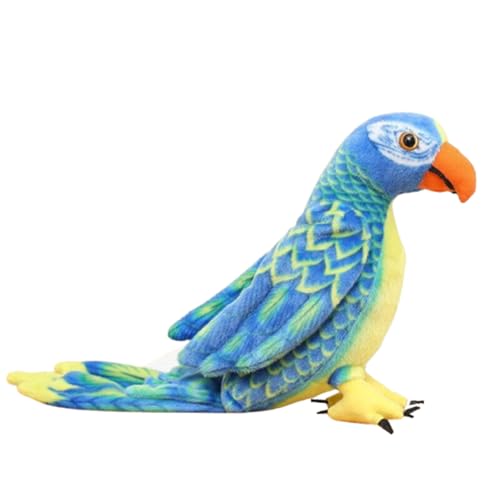 champracer Papagei Kuscheltier,Plüschvogel Papagei Kinder's Weiches Kuscheliges Plüschtier für Kinder,Niedlich Kawaii Realistische Spielzeug Ostern Geschenk für Kinder Jungen Mädchen (70cm,Blauer) champracer Papagei Kuscheltier,Plüschvogel Papagei Kinder's Weiches Kuscheliges Plüschtier für Kinder,Niedlich Kawaii Realistische Spielzeug Ostern Geschenk für Kinder Jungen Mädchen (70cm,Blauer) von champracer