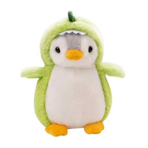 champracer Pinguin Kuscheltier Plüschtier Pinguin Pinguin Stofftier Plüschtier Geschenk für Jungen Mädchen (20cm,Grün) von champracer