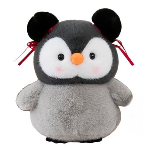 champracer Pinguin Stofftier Kuscheltier Plüschpuppen Pinguin Pinguin Plüschtier zum Kuscheln & Spielen Geschenk für Kinder Jungen Mädchen (30cm,A) von champracer