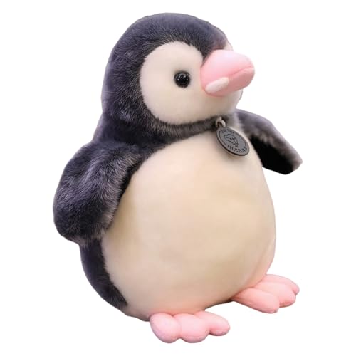 champracer Pinguin Stofftier Plüschtier Pinguin Kuscheltier Stofftier Schmusetier zum Kuscheln & Spielen Plüschtier Pinguin Geschenk für Jungen Mädchen (18cm,Rosa) von champracer