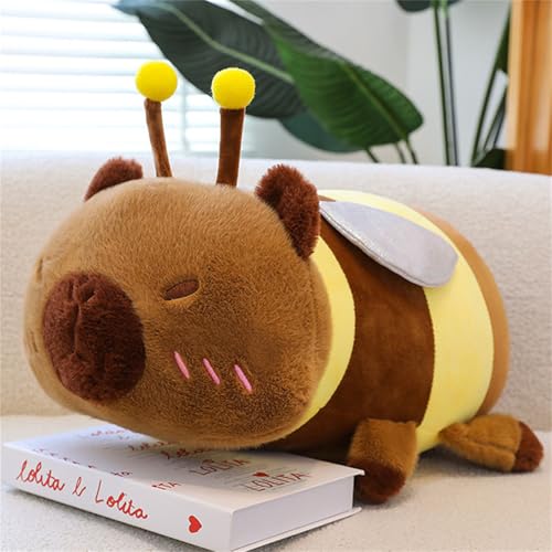 champracer PlüSchtier Capybara Kuscheltier, Simulationstier Capybara Plüschtiere Süße, Capybara Stofftier Niedliches Simulation, Geschenk Kinder Und Freunde (50 cm) von champracer