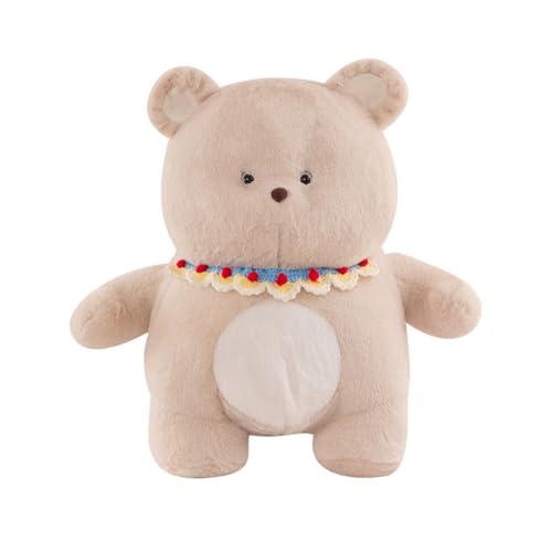 champracer Plüsch-Bär Plüschtier Bär Niedliche Kuscheltier Plüschbär Stofftier aus weichem Plüsch zum Kuscheln und Spielen Geschenk für Kinder Jungen Mädchen (35cm) von champracer