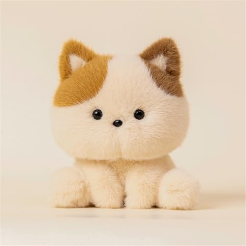 champracer Plüsch-Elefant,Schaf Plüschtier Süße Kuscheltier Schaf,niedliches rosa Schwein, Plüschspielzeug für Babys, Kinder, Stofftiere,Plüschtiere, Raumdekoration (14 cm,Katze) von champracer
