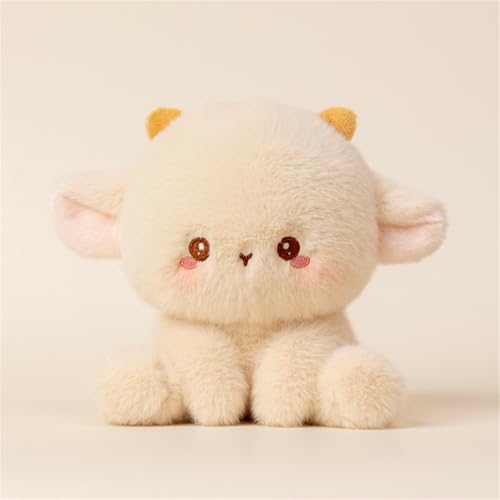 champracer Plüsch-Elefant,Schaf Plüschtier Süße Kuscheltier Schaf,niedliches rosa Schwein, Plüschspielzeug für Babys, Kinder, Stofftiere,Plüschtiere, Raumdekoration (14 cm,Lamm) von champracer