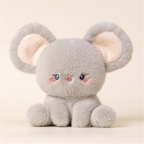 champracer Plüsch-Elefant,Schaf Plüschtier Süße Kuscheltier Schaf,niedliches rosa Schwein, Plüschspielzeug für Babys, Kinder, Stofftiere,Plüschtiere, Raumdekoration (14 cm,Maus) von champracer